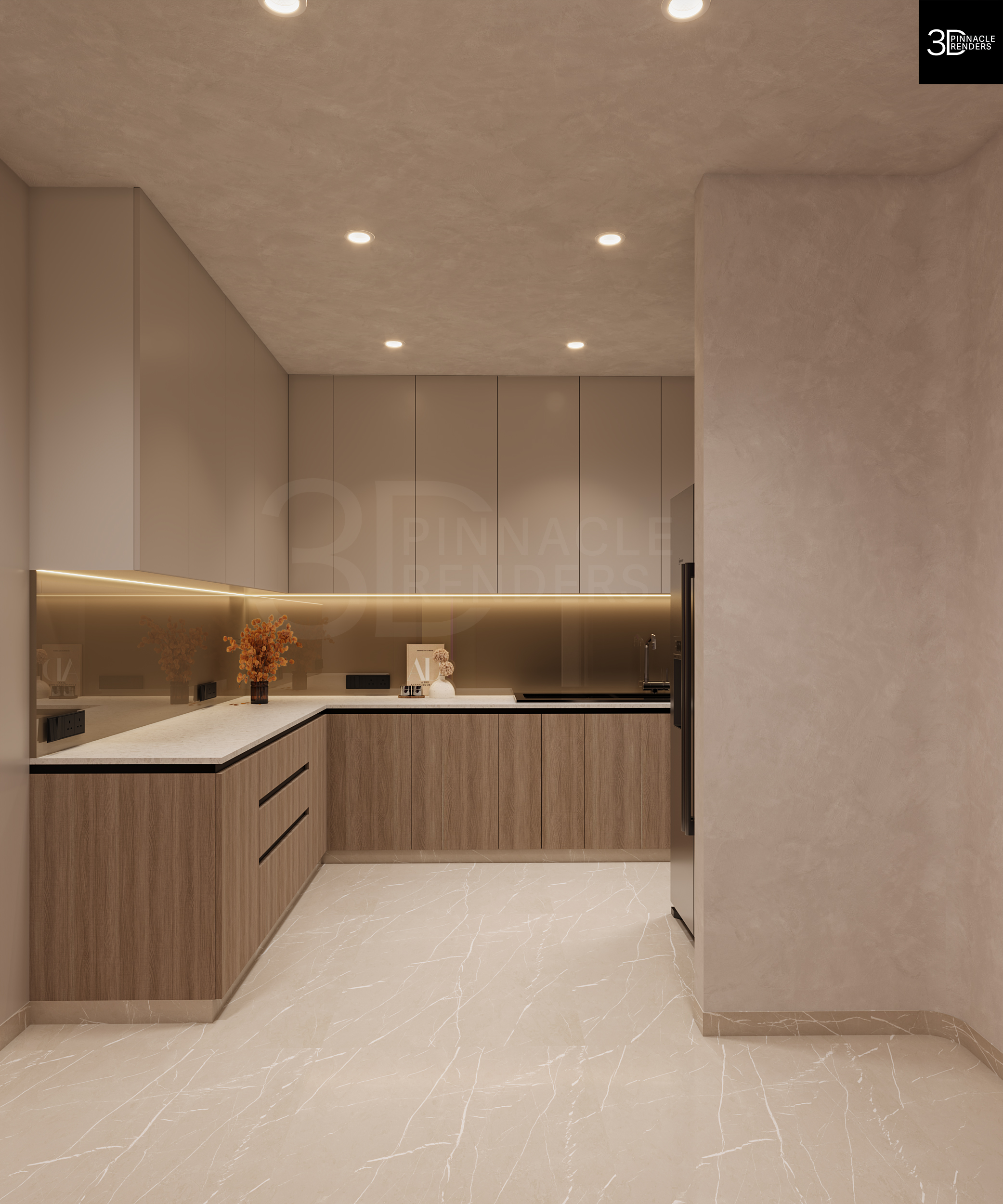 Architectural rendering example